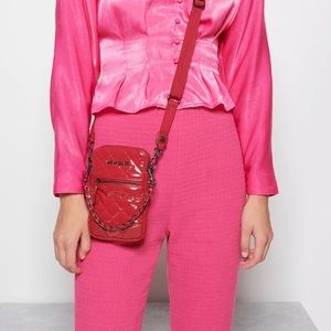 BNWT MZ WALLACE Crossbody Bag RED